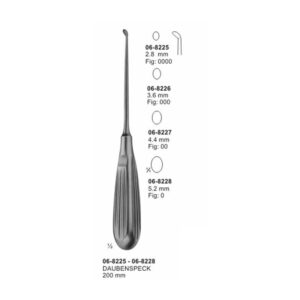 Daubenspeck Bone Curettes 200 mm