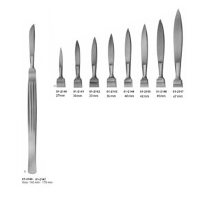 Scalpel Knives Pointed