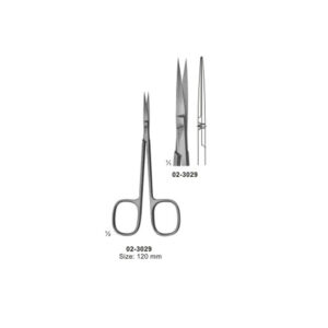 Delicate Surgical Scissor Straight 120 mm