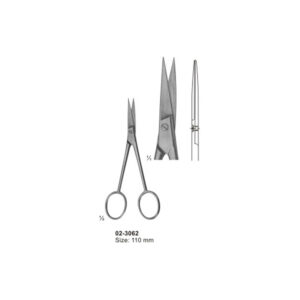 Delicate Scissors Rounded 110 mm