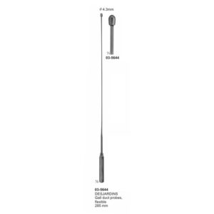 Desjardins Gall Duct Probes Flexible Diameter 4.3 mm Length 285 mm