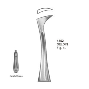 SELDIN Fig 1L Root Elevator Dental Instruments